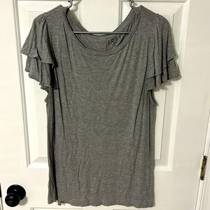 LOFT (XL) soft grey tee
